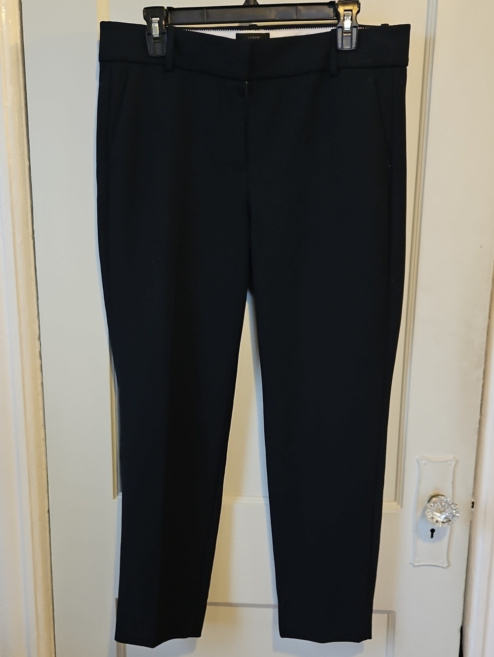 NWOT J. Crew Cameron Navy Cropped Ankle Pants- 12